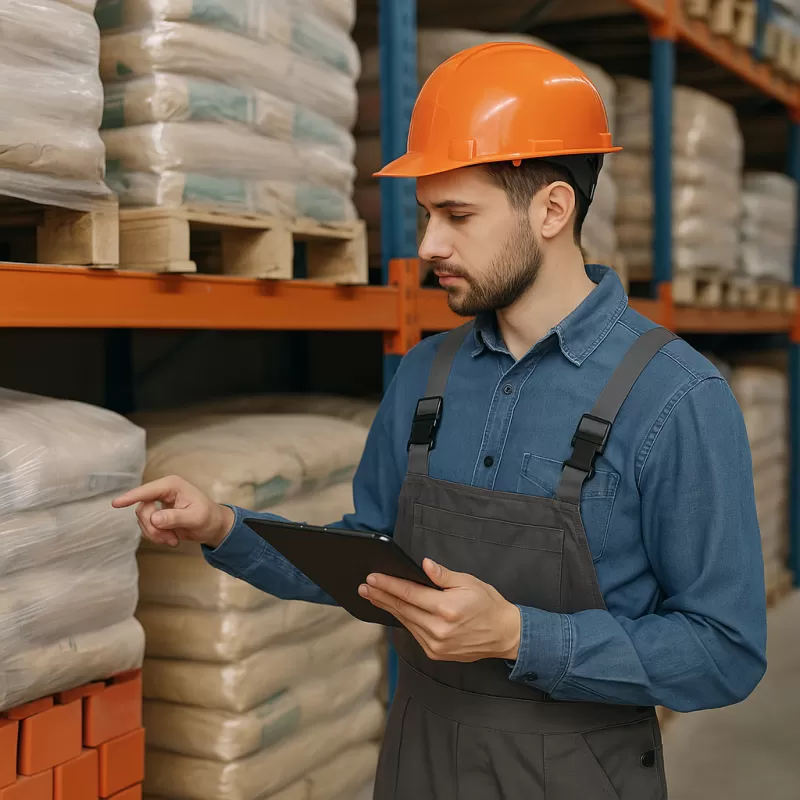 Controle de Entrada e Saída de Produtos com Software para Loja de Materiais de Construção