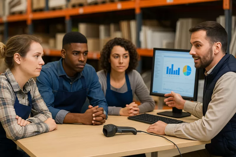 Controle de Inventário com Código de Barras: A Solução Ideal de Software Para Lojas de Materiais de Construção