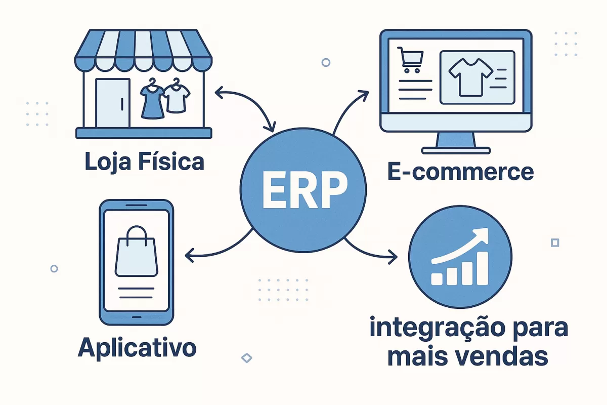 ERP para lojas e e-commerce: integração para mais vendas