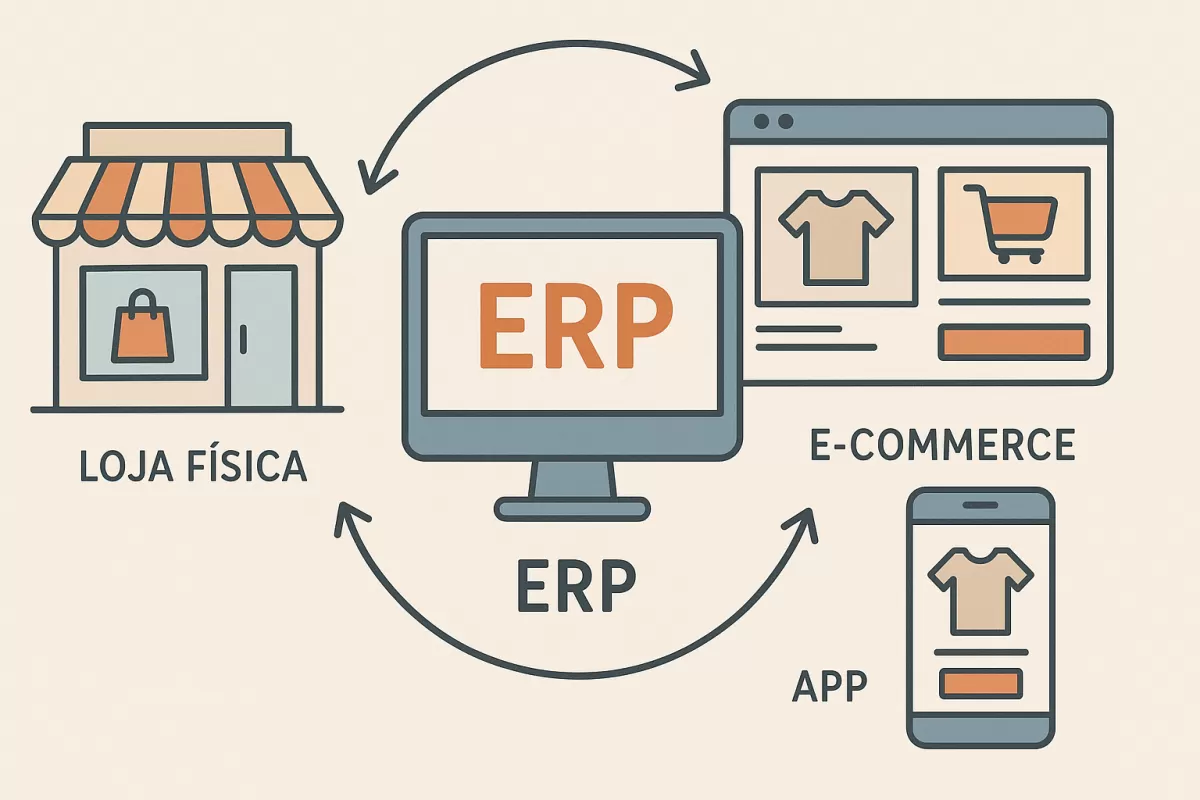 O que é um ERP para lojas e como ele transforma a gestão do varejo