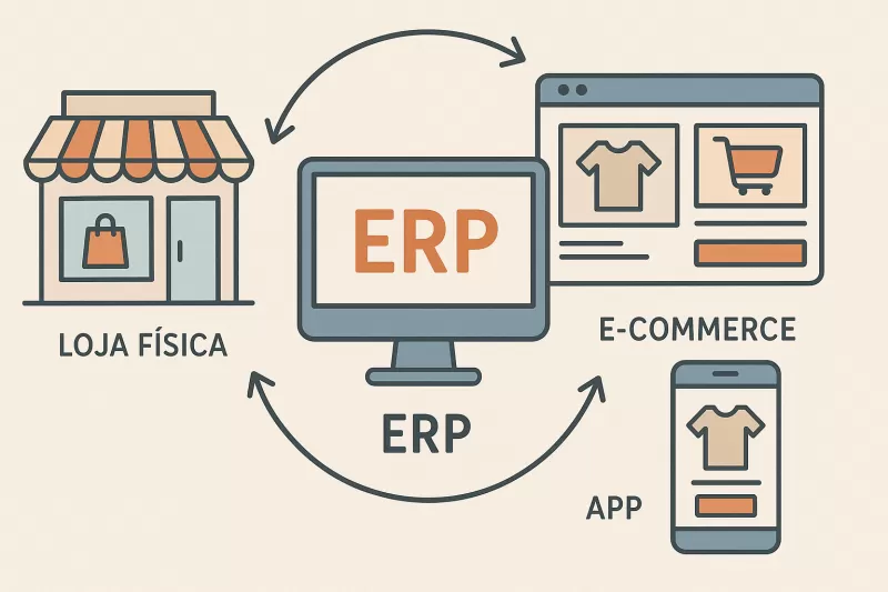 O que é um ERP para lojas e como ele transforma a gestão do varejo