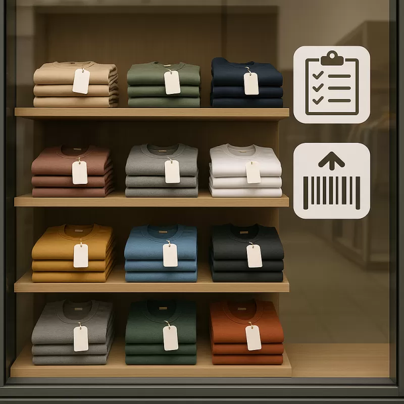 Programa para Loja de Roupas com Controle de Caixa