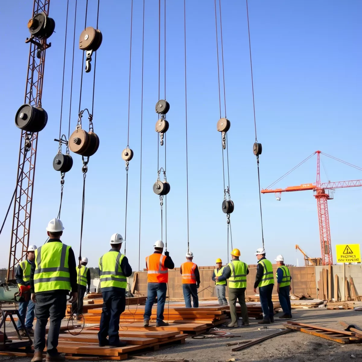 Roldana para Construção Civil: Como a Tecnologia Está Revolucionando o Transporte Vertical nas Obras