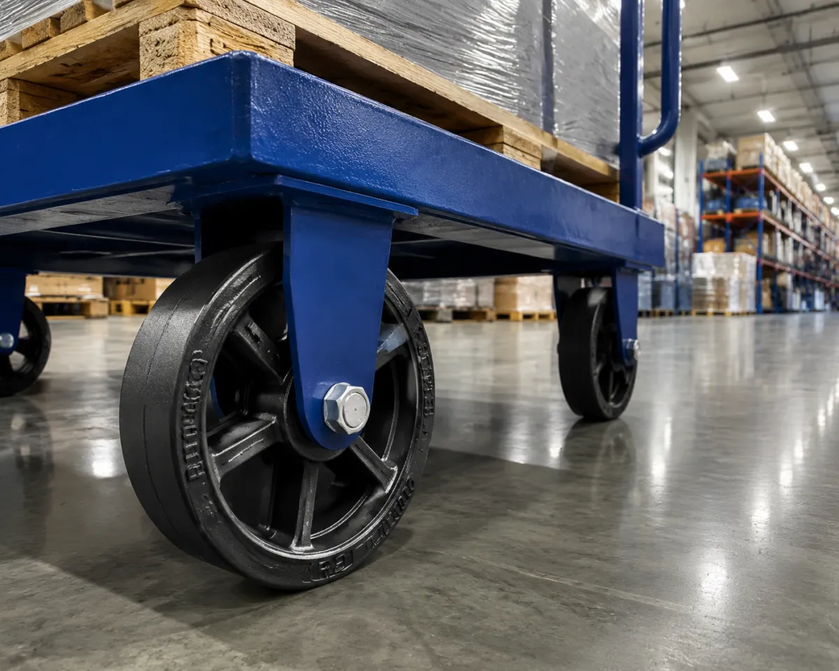 Vantagens da Roda Maciça Rodaco R2 em Ambientes Industriais