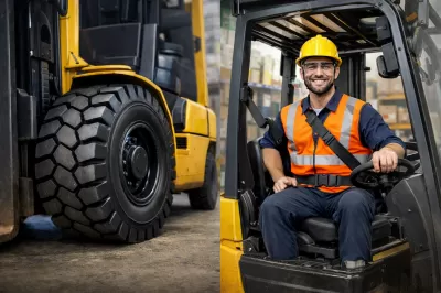 Pneu de empilhadeira e segurança do operador: o que poucas empresas consideram