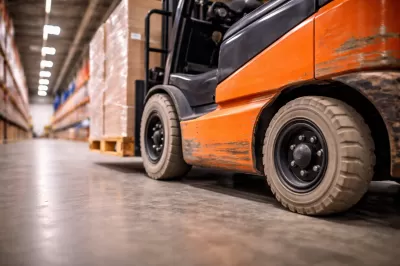 Como a manutenção da roda para empilhadeira reduz custos operacionais