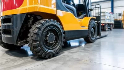 Como Escolher o Pneu Maciço de Empilhadeira Ideal para Cada Tipo de Piso Industrial