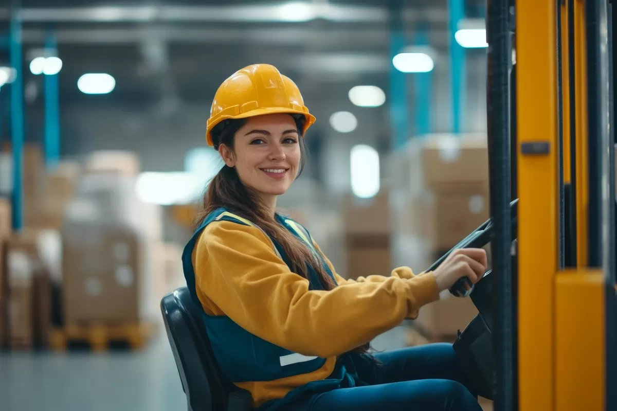 Impacto do pneu para empilhadeira na economia de combustível das máquinas