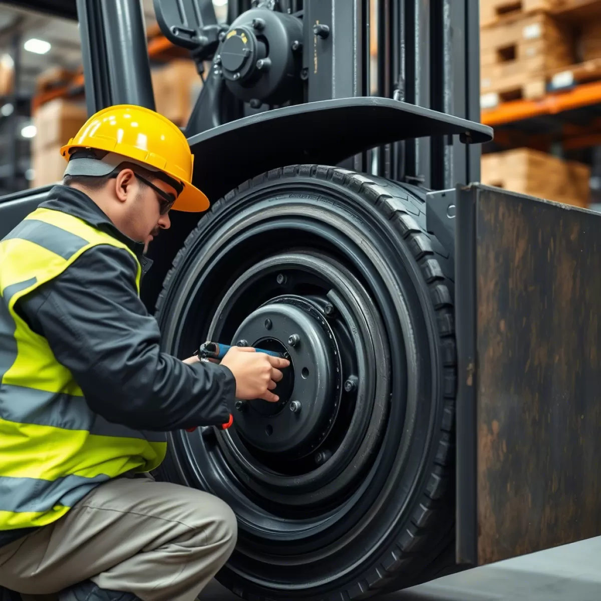Manutenção Preventiva de Roda para Empilhadeira: Como Aumentar a Vida Útil do Equipamento