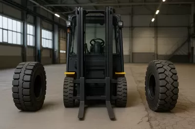 Pneu para Empilhadeira: Qual é o Ideal para Pisos Lisos e Irregulares?