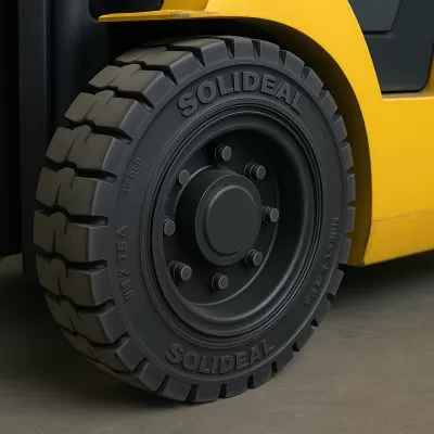 Quando o Pneu Solideal é a melhor opção para sua Operação ?