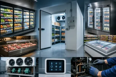 Refrigeração Comercial: Guia Completo para Escolher o Melhor Sistema para Sua Empresa