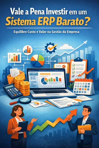 Sistema ERP Barato vale a pena? Entenda os custos, benefícios e riscos antes de decidir