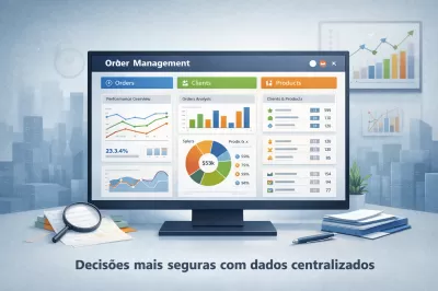 Sistema de Pedidos que Centraliza Vendas, Clientes e Produtos