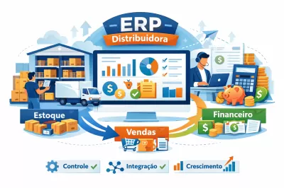 ERP Distribuidora: Controle Total de Estoque, Vendas e Financeiro