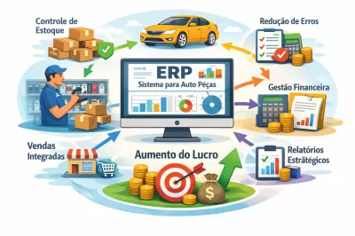 ERP para Auto Peças: O Guia Definitivo para Quem Quer Lucrar Mais e Perder Menos