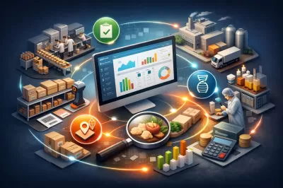 ERP para Indústria de Alimentos: Como Aumentar a Produtividade e Garantir Rastreabilidade Total