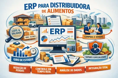Como um ERP para Distribuidora de Alimentos Reduz Perdas no Atacado Alimentar