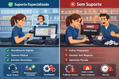 ERP com PDV com Implantação e Suporte Especializado