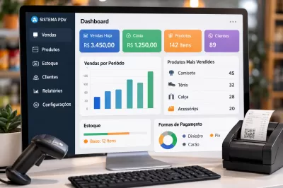 Para que serve um software PDV em pequenas empresas