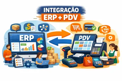 ERP com PDV: como integrar vendas e gestão para aumentar seu lucro