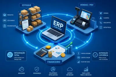 ERP com PDV para Gestão de Compras e Vendas