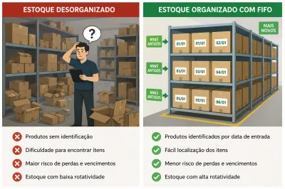 O Que é FIFO Estoque e Como Ele Pode Transformar Seu Controle de Produtos