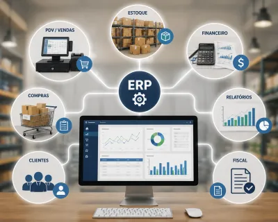 Sistema ERP com PDV: O Que É, Como Funciona e Por Que Sua Empresa Precisa