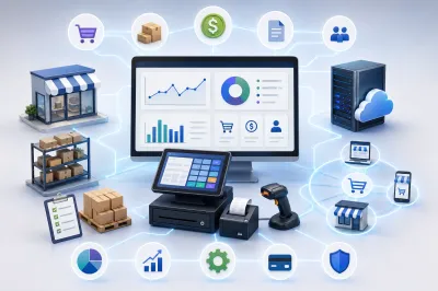 ERP com PDV: O Que Avaliar Antes de Investir em um Sistema Integrado
