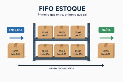 O Que é FIFO Estoque: Como Melhorar a Rotatividade dos Produtos