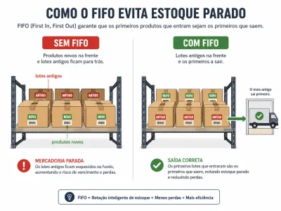 O Que é FIFO Estoque e Como Reduzir Mercadoria Parada