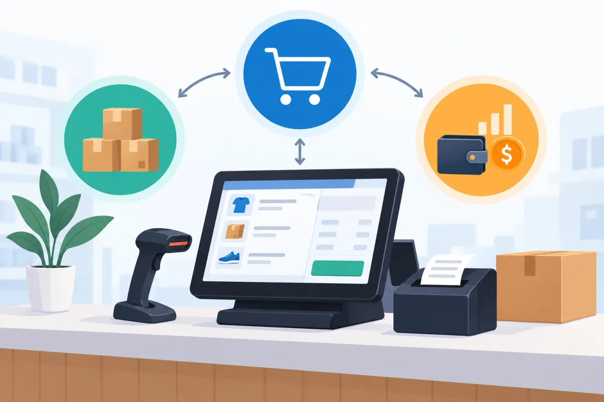 Software PDV Integrado: Como Conectar Caixa, Estoque e Financeiro