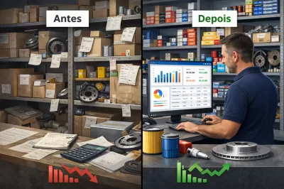 Como um sistema para loja de auto peças reduz erros, perdas e aumenta a lucratividade