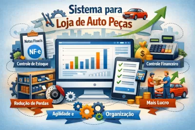 Sistema para Loja de Auto Peças: Como Aumentar Suas Vendas e Controlar o Estoque Sem Erros