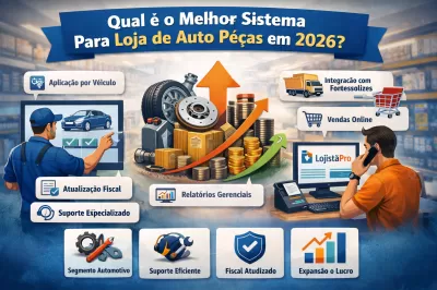 Qual é o Melhor Sistema para Loja de Auto Peças? Guia Completo Para Escolher Certo em 2026