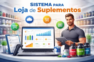 Sistema para Loja de Suplementos Ideal para Pequenas e Médias Empresas