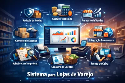Sistema para Lojas de Varejo: Reduza Perdas, Controle Estoque e Venda Mais Todos os Dias