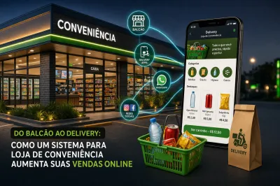 Do balcão ao delivery: como um sistema para loja de conveniência aumenta suas vendas online