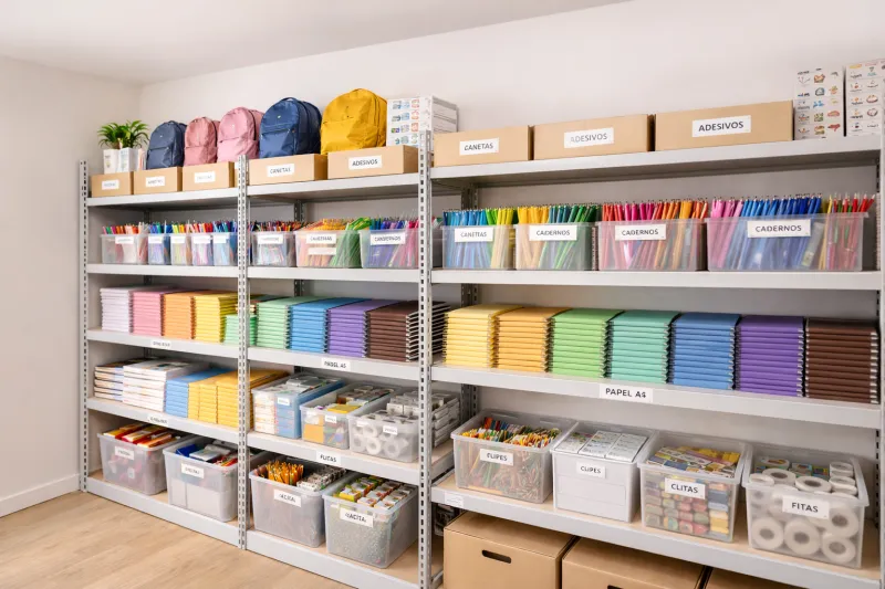 Sistema para Papelaria: Como Controlar Estoque e Vender Mais Sem Complicação
