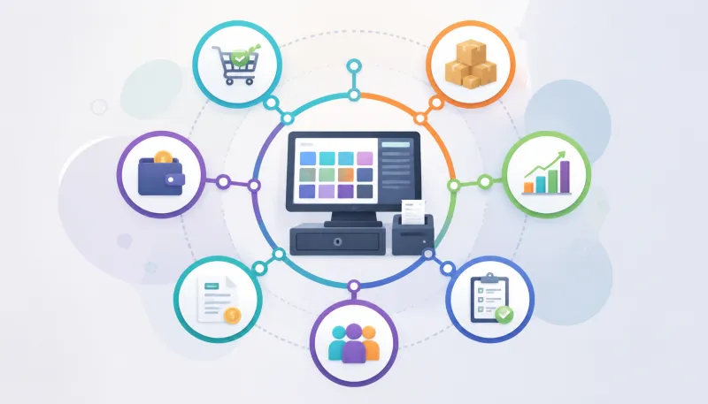 Como um ERP PDV Integra Todos os Setores da Empresa