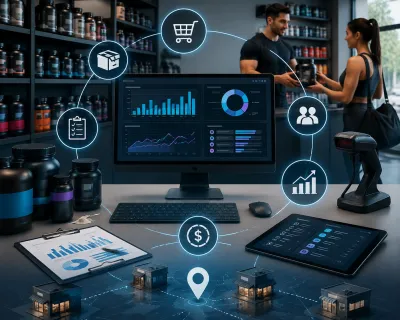 Sistema para loja de suplementos vantagens e funcionalidades essenciais para crescer no mercado fitness