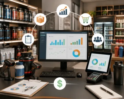 Sistema para Loja de Suplementos: Como Automatizar a Gestão e Vender Mais