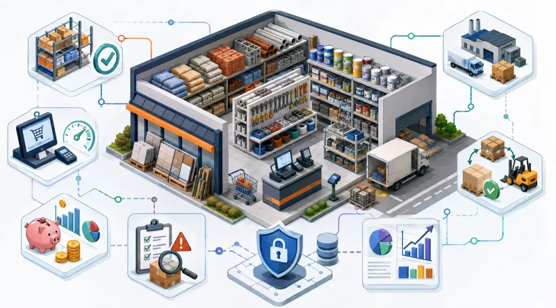 7 Benefícios de um Sistema para Loja Material de Construção