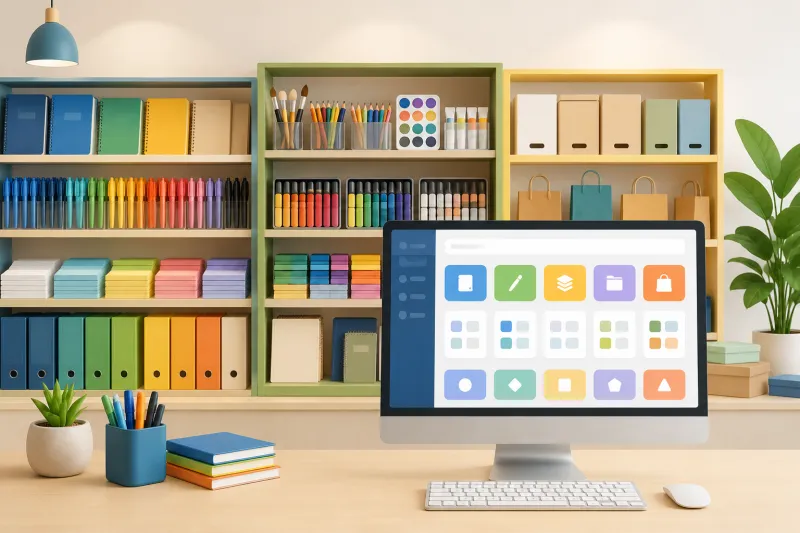 Sistema para Papelaria: Como Controlar Produtos por Categoria e Marca