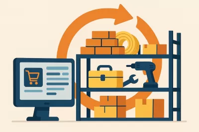 Como um sistema de loja de material de construção pode acelerar o giro de mercadorias