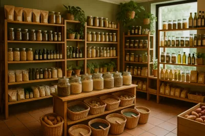 Como um sistema para loja de produtos naturais ajuda a organizar produtos a granel