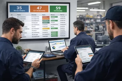 Sistema de Ordem de Serviço: Como Organizar, Controlar e Escalar Sua Operação