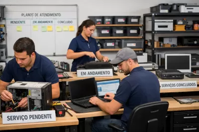 Sistema ordem de serviço assistência técnica: funcionalidades essenciais para controlar serviços, prazos e equipe técnica