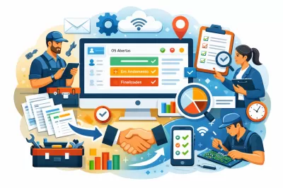 Programa para Ordem de Serviço Assistência Técnica que Aumenta a Produtividade