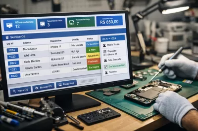 Automatize sua Loja com um Programa para Assistência Técnica de Celular